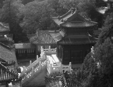 Copper hall in the Summer Palace of Beijing.
