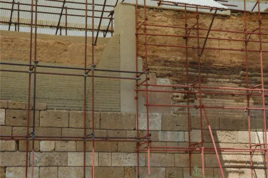 Timoleonte׳s Greek Wall at Capo Soprano, Gela (Sicily), F. Minissi, 1950–54: ...