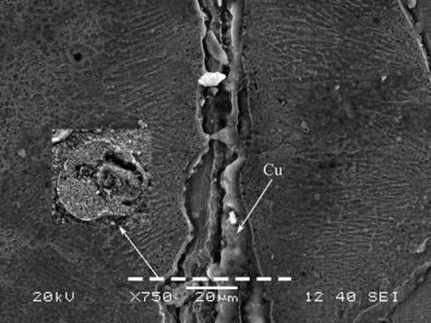 Tubular channel with cross-section.