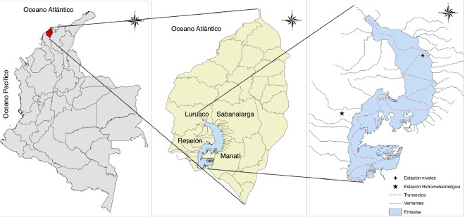 Ubicación de la zona de estudio.