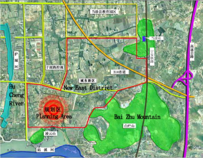 Current environment of the planning area.