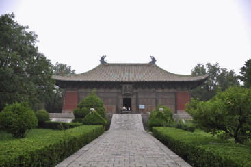 Eighth-century Nan Chan Temple conserved in the 1960s.
