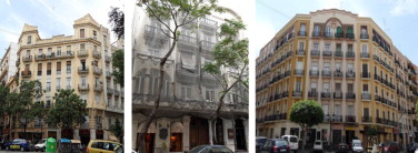 Edificios del barrio de Gran Vía.