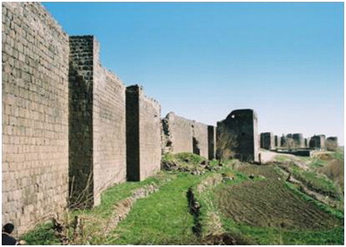 The city walls in 1960.