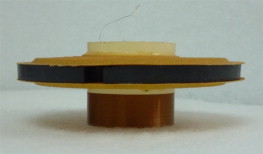 Conjunto móvil sin diafragma construido para la determinación del módulo de ...