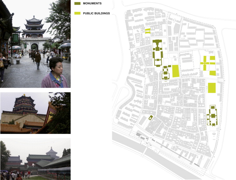 Monuments and public buildings, and some images of traditional Chinese ...