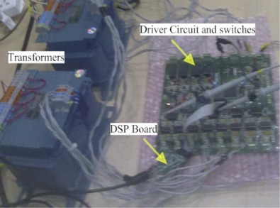 Details of hardware setup for the proposed stacked cascaded multilevel converter ...