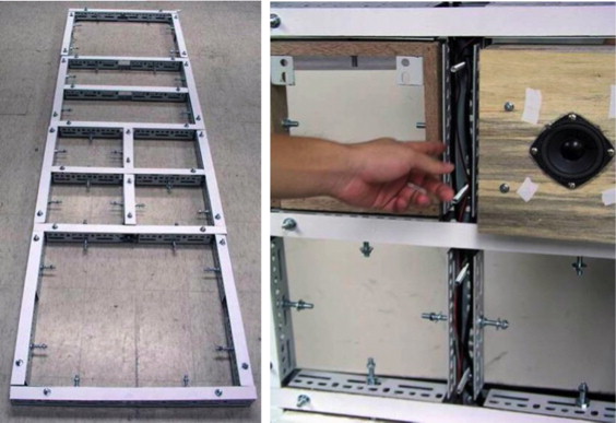 Support and infill prototypes.