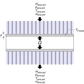 Análisis del fluido externo.