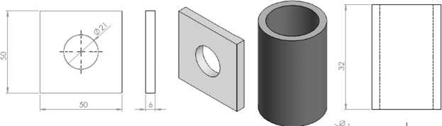 Tube without hole.