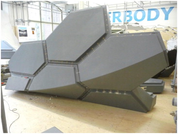 Parametric CNC produced building blocks, Hyperbody, 2010.