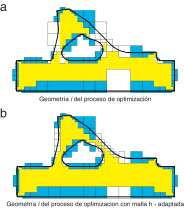 Ejemplo de una geometría en su proceso de refinamiento: reutilización vertical. ...