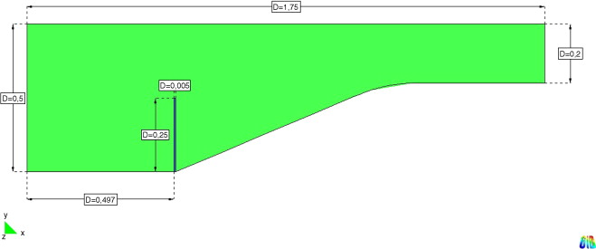 Imagen del dominio de cálculo.