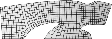 Optimized BDMesh for the western façade of the Next-Gene Museum (Hadid, 2008).