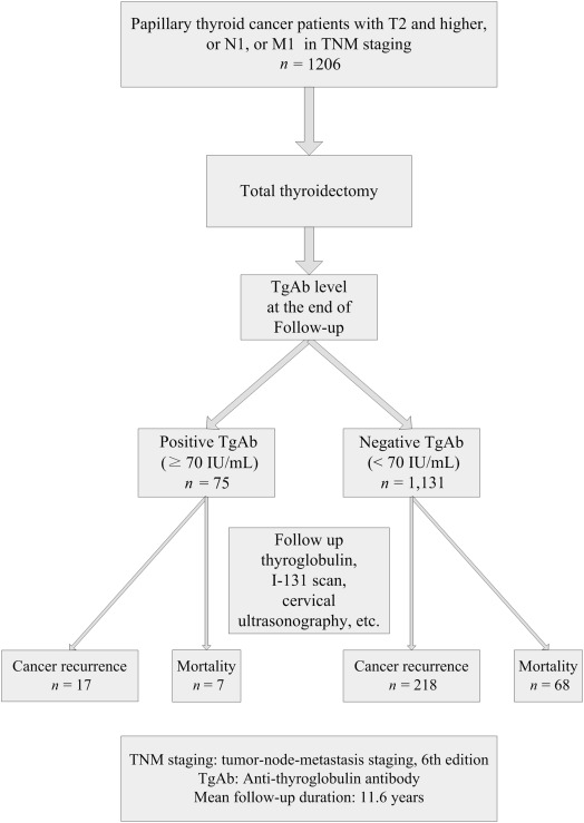 Clinical follow-up of the 1206 patients and therapeutic outcomes of the patients ...