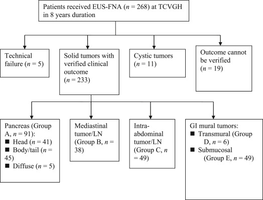 Patient recruitment and classification according to anatomical characteristics ...