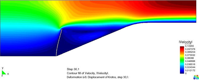 Solución para el tiempo t=30s.