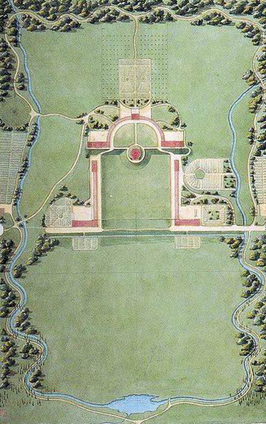 Plan of Union College, New York, 1812.