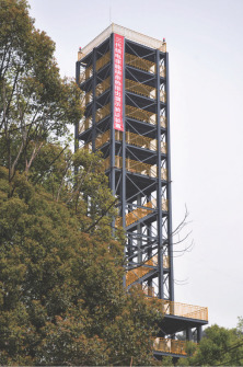 Passive residual heat removal system of secondary side (PRS) test facility.