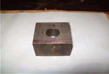 Backing block – FWTPET process.