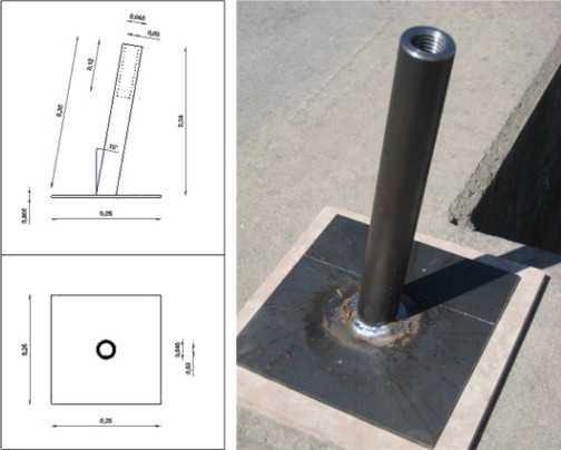 Bottom plate and tubular threaded inside.