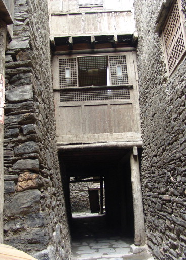 Architectural characteristics of Tangping stockaded villages.