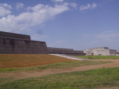 The site of Hanyuan Hall after the protection project.