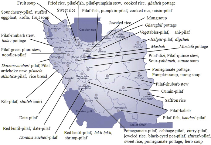 The popularity and generality of ethnic and traditional rice-based foods in ...