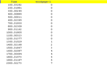 'Figure 13: Wood_gauges.rep file'