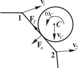 Contact between a sphere and finite element edge