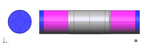 Model geometry in GiD