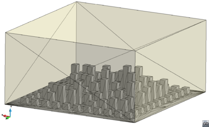 Model used in the validation example VE-S2.