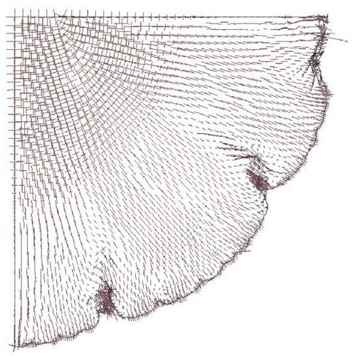 Plot of Principal PK2 stresses
