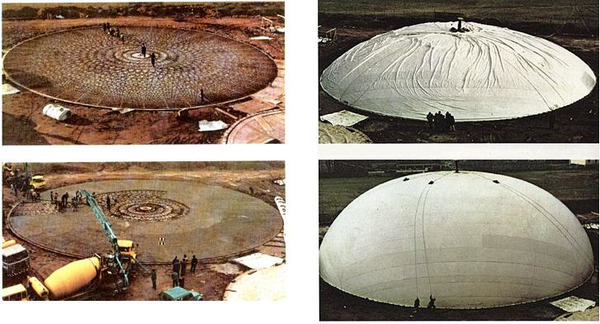 Proceso constructivo del método Binshell.