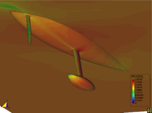 Bravo ~Espãna. Velocity contours.