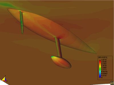 Bravo ~Espãna. Velocity contours.