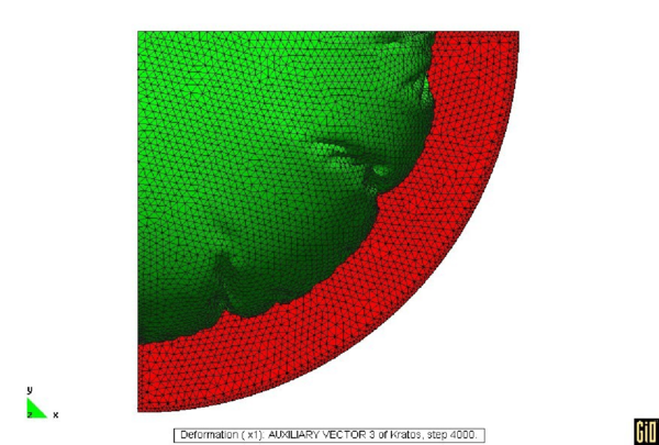 deformed VS reference configuration