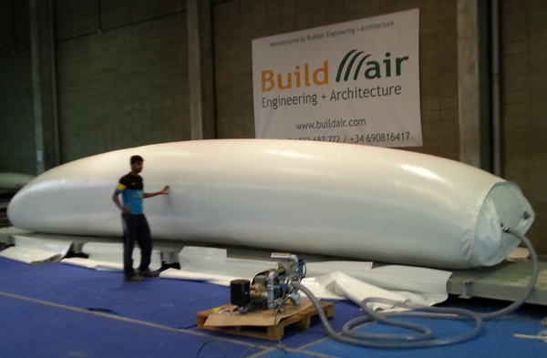 Tubo hinchable terminado