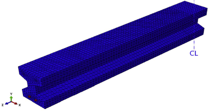 Tendon modelization using 3-D solid elements [25