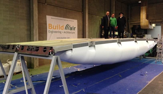 Fotografía de la visita del profesor Bernd Kröplin (Tao GmbH, Stuttgart, Alemania)