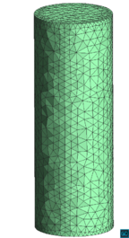 \hspace{0.75cm} $h = 2.5 d_p$