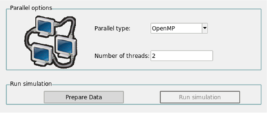 Preparation of data and run
