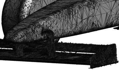 Comparison of the approximated structure with different refinement levels - The refinement strategy 2 was used which refines all split elements.