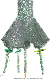 non-interacting pseudo-steady (18547 particles)