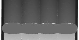 Application of the proposed refinement strategy to a hangar model - The figure shows different refinement steps in a comparison.