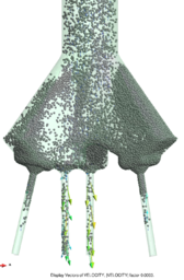 interacting pseudo-steady (19945 particles)