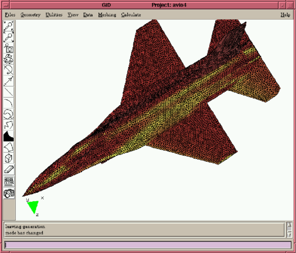 Interfaz de usuario centrada en una ventana única.