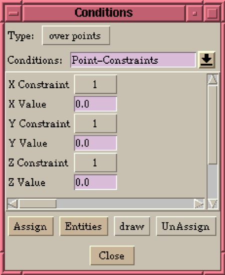 Comparación entre los datos que definen una condición en       el tipo de problema con la ventana que pide esos datos al       usuario.