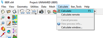 'Figure 9: The menu Calculate'