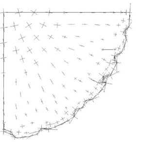 Plot of Principal PK2 stresses